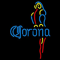 Corona Blue Parrot Beer Sign Neonreclame