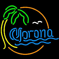 Corona Classic Palm Tree Beer Sign Neonreclame