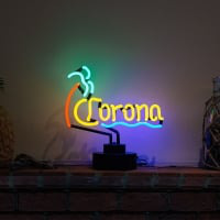 Corona Desktop Neonreclame