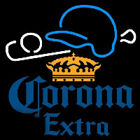 Corona E tra Baseball Beer Sign Neonreclame