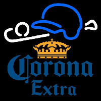 Corona E tra Baseball Beer Sign Neonreclame