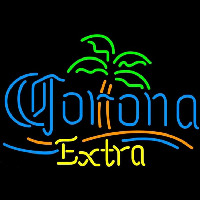 Corona E tra Palm Tree Beer Sign Neonreclame