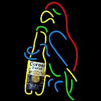 Corona E tra Parrot Bottle Beer Sign Neonreclame