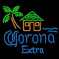 Corona E tra Tiki Hut Beer Sign Neonreclame