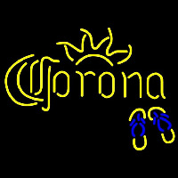 Corona Flip Flops Beer Sign Neonreclame