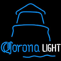 Corona Light Day Lighthouse Beer Sign Neonreclame