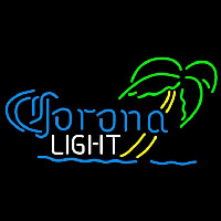 Corona Light Mini Palm Tree Beer Sign Neonreclame