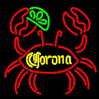 Corona Lime Crab Beer Sign Neonreclame