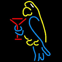 Corona Parrot Martini Glass Beer Sign Neonreclame