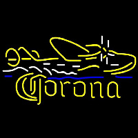 Corona Seaplane Beer Sign Neonreclame