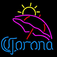 Corona Umbrella Beer Sign Neonreclame