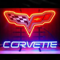 Corvette Winkel Open Neonreclame