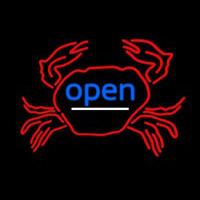 Crab Open Neonreclame