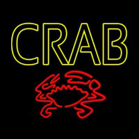 Crab With Logo Neonreclame