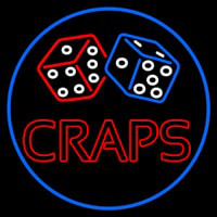 Craps Dise Neonreclame