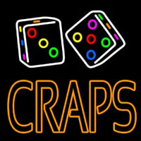 Craps With Dise 1 Neonreclame