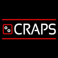 Craps With Hand Logo 2 Neonreclame