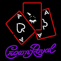 Crown Royal Ace And Poker Beer Sign Neonreclame