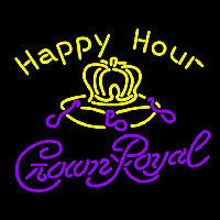 Crown Royal Happy Hour Beer Sign Neonreclame