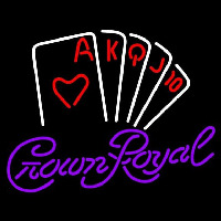 Crown Royal Poker Series Beer Sign Neonreclame
