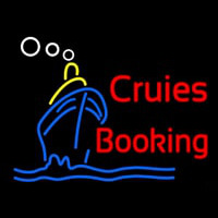 Cruise Booking Neonreclame