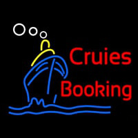 Cruise Booking Neonreclame