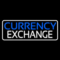 Currency E change Neonreclame
