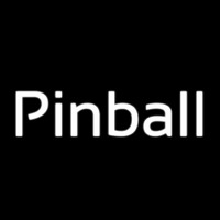 Cursive Letter Pinball 1 Neonreclame