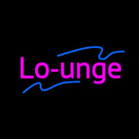 Cursive Lounge Neonreclame