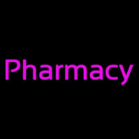 Cursive Pink Pharmacy Neonreclame