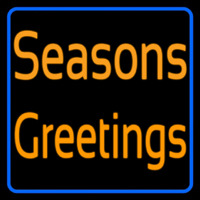 Cursive Seasons Greetings1 Neonreclame