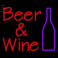 Custom Beer And Wine Bottle Neonreclame