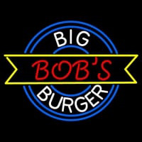 Custom Big Bobs Burger  Neonreclame