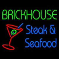 Custom Brickhouse Steak And Seafood Neonreclame