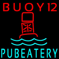 Custom Buoy 12 Pub Eatery Neonreclame