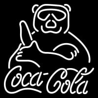 Custom Coca Cola Sign With Panda Neonreclame