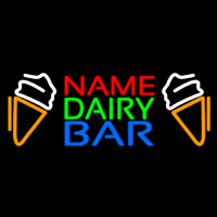 Custom Dairy Bar Neonreclame