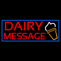 Custom Dairy On Logo Neonreclame