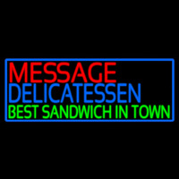 Custom Delicatessen Neonreclame