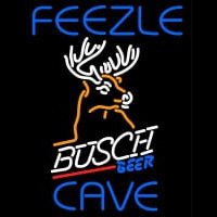 Custom Feezle Cave Busch Beer Mountain Buck Neonreclame
