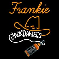 Custom Frankie Rare Jack Daniels Whiskey Cowboy Hat Neonreclame