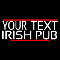 Custom Irish Pub With Red Line Neonreclame