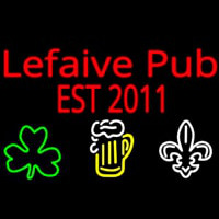 Custom Lefaive Pub Est 2011 Neonreclame