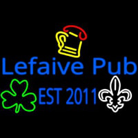 Custom Lefaive Pub Est 2011 Neonreclame