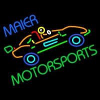 Custom Maier Motorspots Go Kart Neonreclame