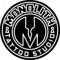 Custom Monolith Tattoo Studio Logo 1 Neonreclame