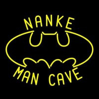 Custom Nanke Mancave Bat Neonreclame