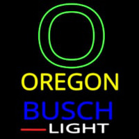 Custom Oregon Wings With Busch Light Real Neon Glass Tube Neonreclame