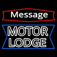 Custom Personalized Motor Lodge Neonreclame