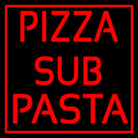 Custom Pizza Sub Pasta Neonreclame